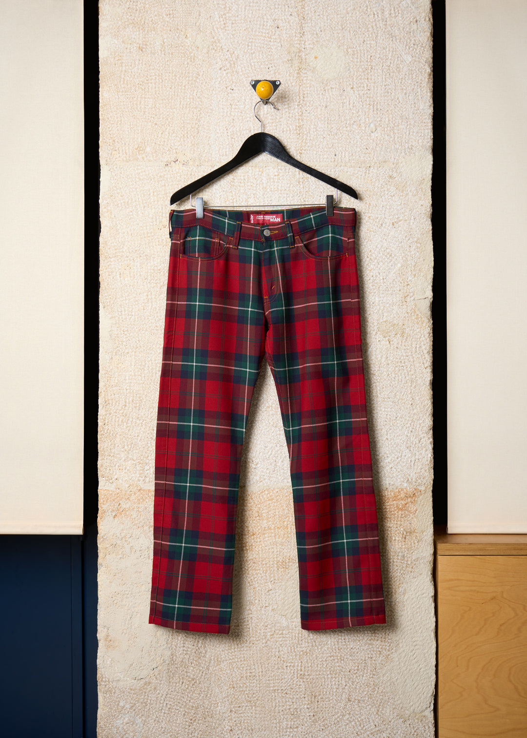 Junya Watanabe/Levi's Red Tartan Trousers 2002 - Large – The