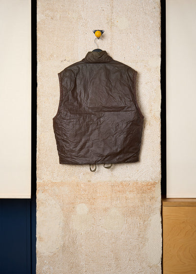 Brown Ice Jacket Down Vest AW1989 - X-Large