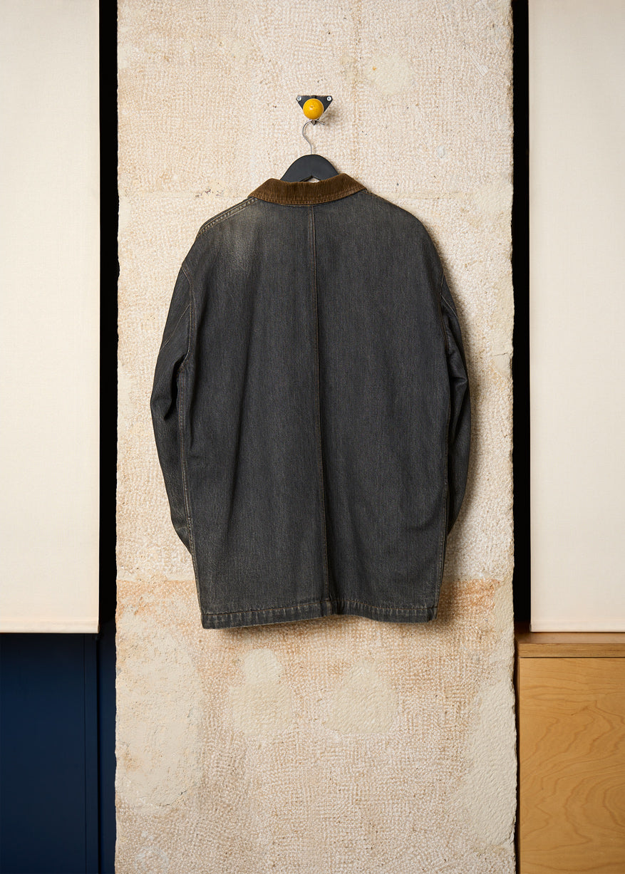 CDG Homme Denim Chore Coat 1980's - Medium – The Archivist Store