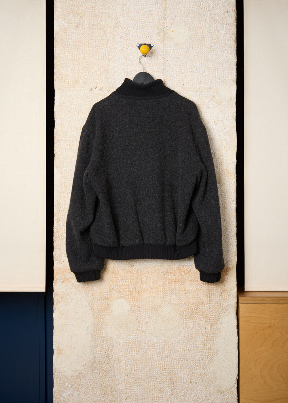 t*中様 vtg 90s agnès b. wool zip jacket 90s agnes b. HOMME wool zip jacket 縮絨 - メルカリ