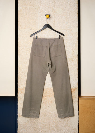 Martin Margiela Beige Soft Cotton Canvas MCQueen Pants SS1999 - 46IT