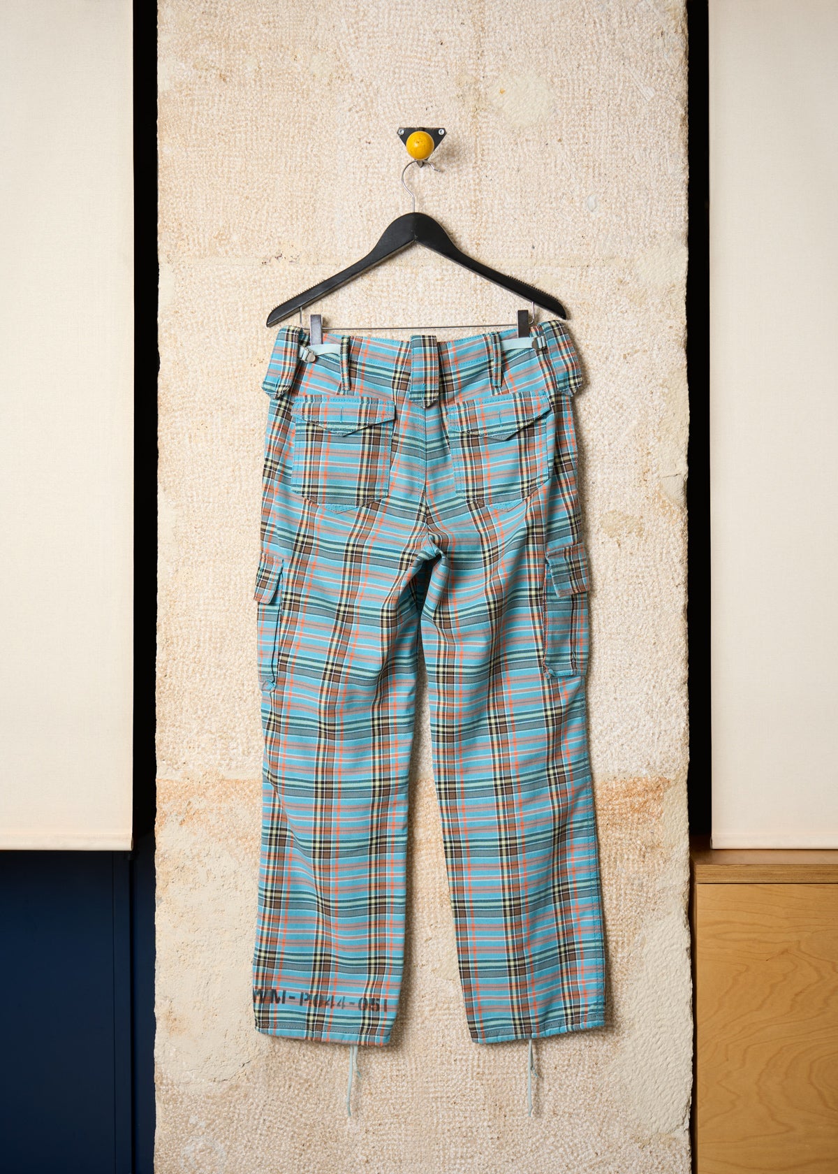 Plaid Tartan Cargo Pants SS2004 - Large