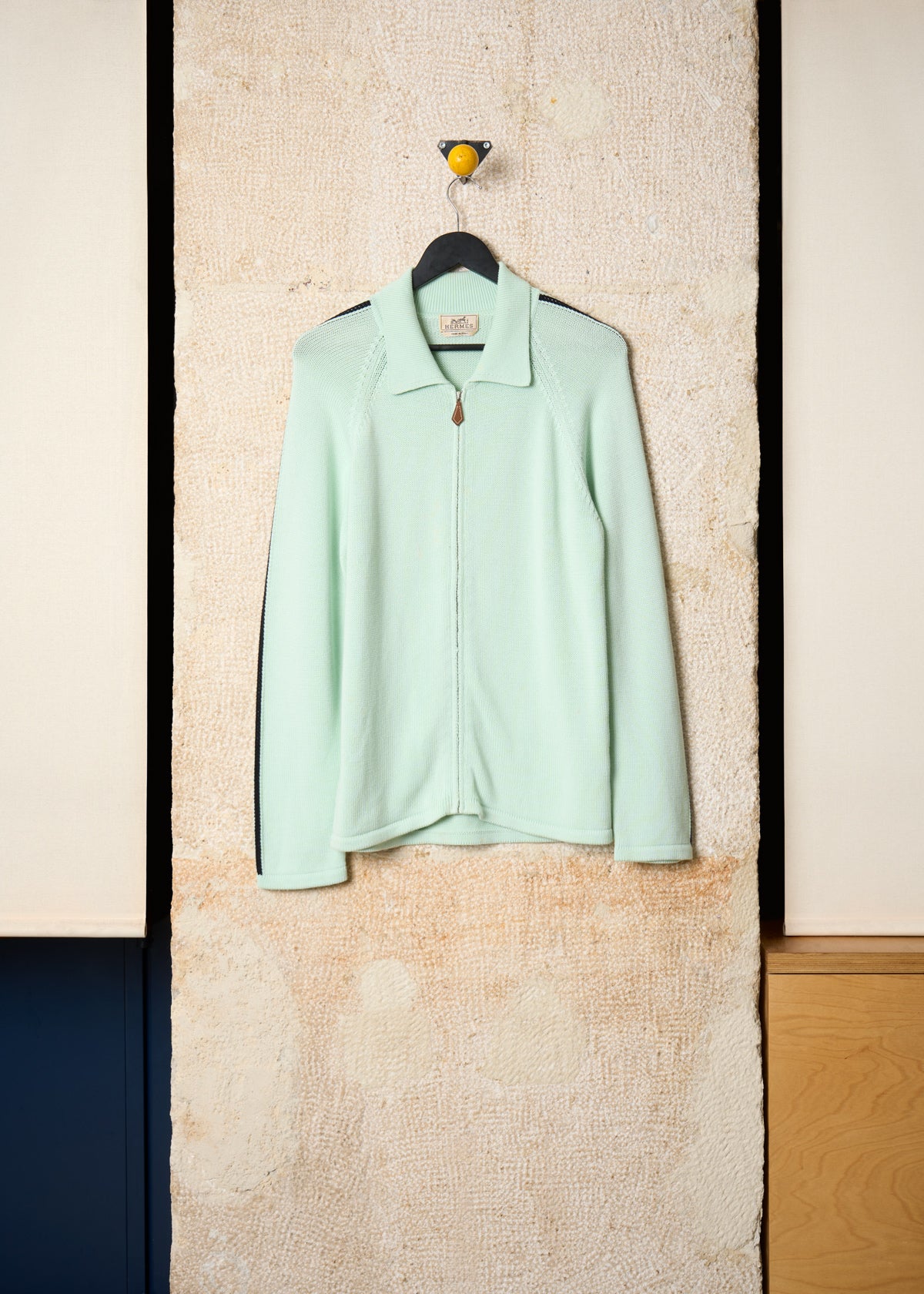 Mint Cotton Zip Overshirt 2000's - Medium