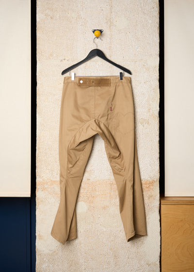 LEVI'S BROWN TROMPE LOEIL POCKETS COTTON PANTS SS2022 - SMALL