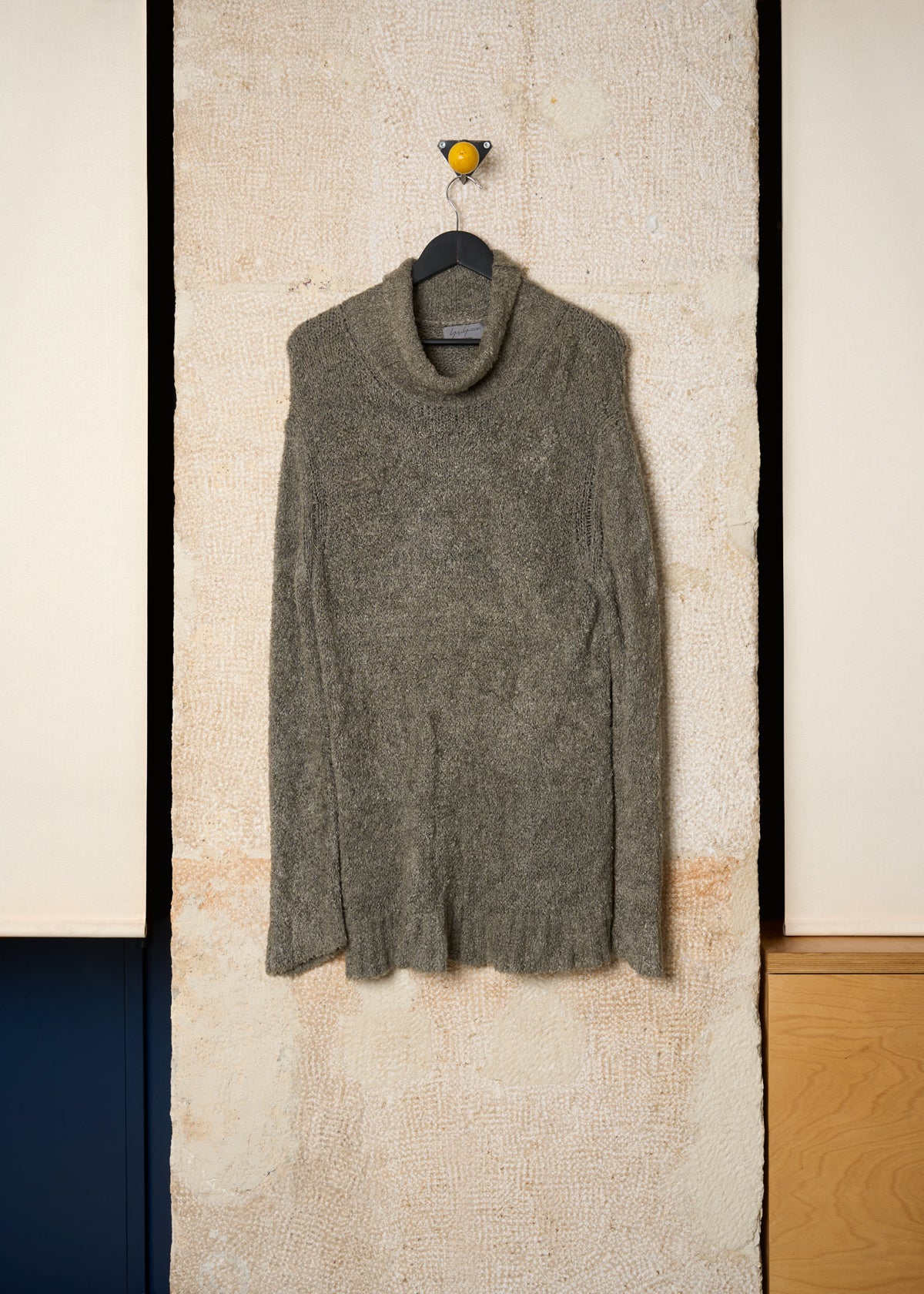 POUR HOMME DUST FLUFFY TURTLE NECK JUMPER AW2010 - LARGE