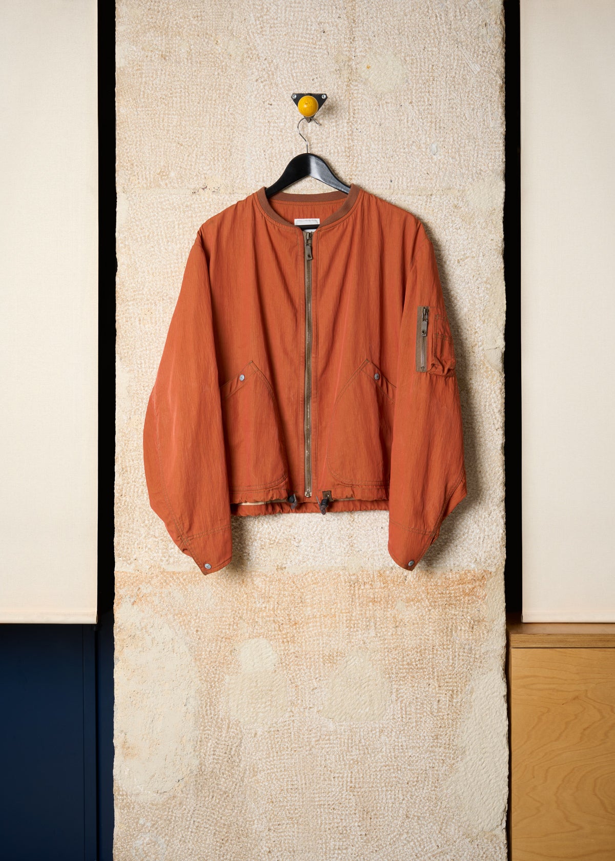 ORANGE LIGHT BOMBER 1990'S - LARGE