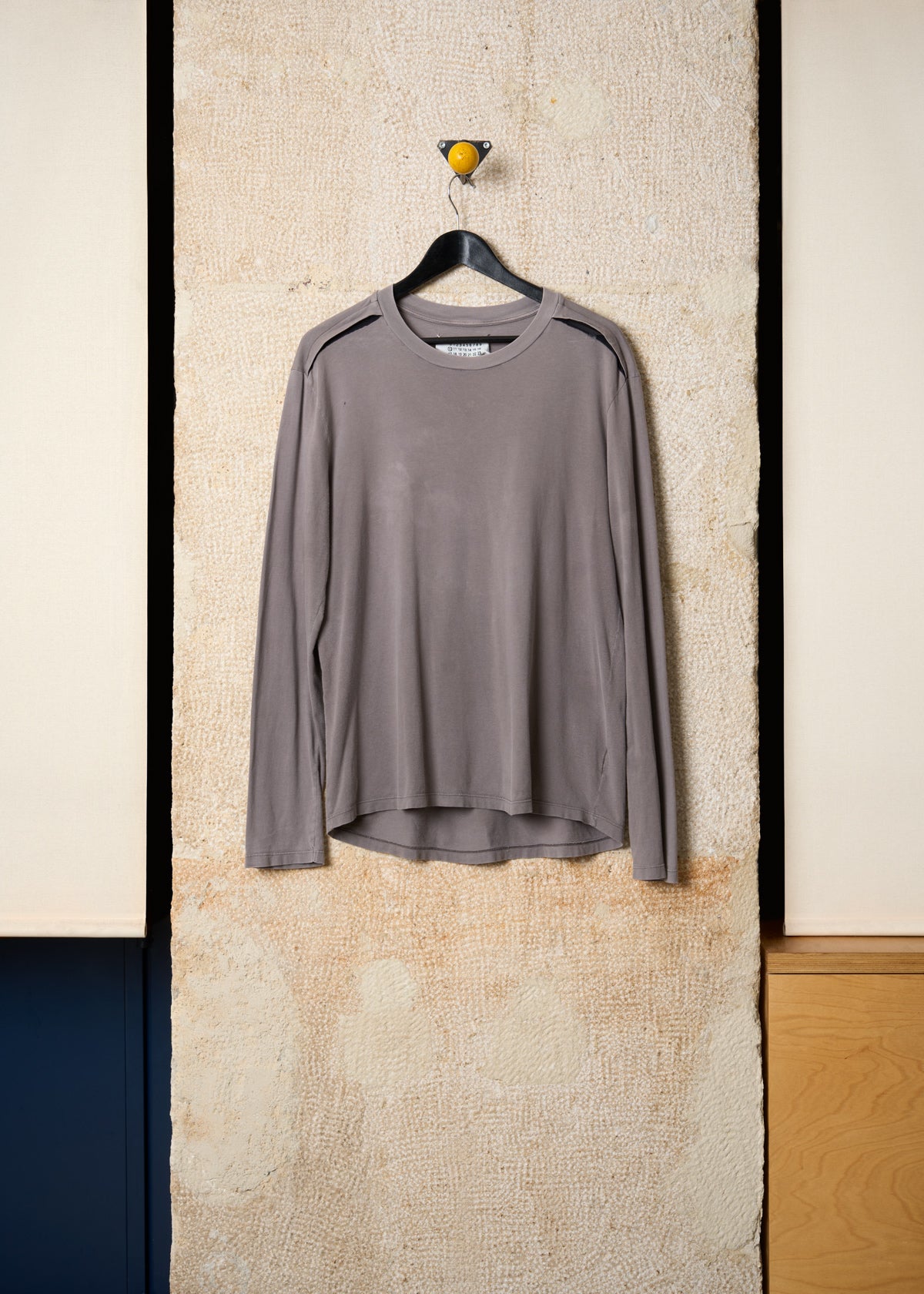 MARTIN GREY MESH SHOULDER LS TEE SS2001 - Medium