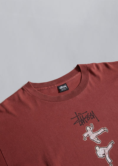 Burgundy Karate Tee 1994 - X-Large