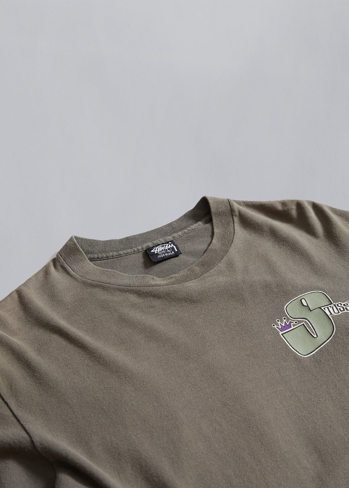 Olive Fat S Tee 1993 - Large