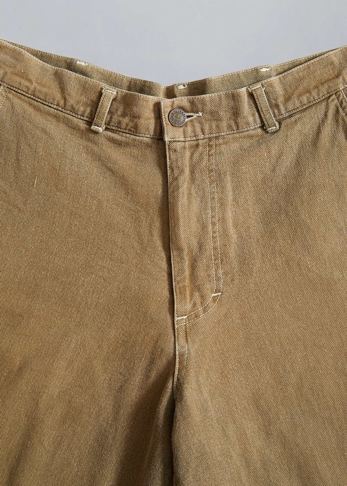 Brown King Size Work Cotton Shorts - 32