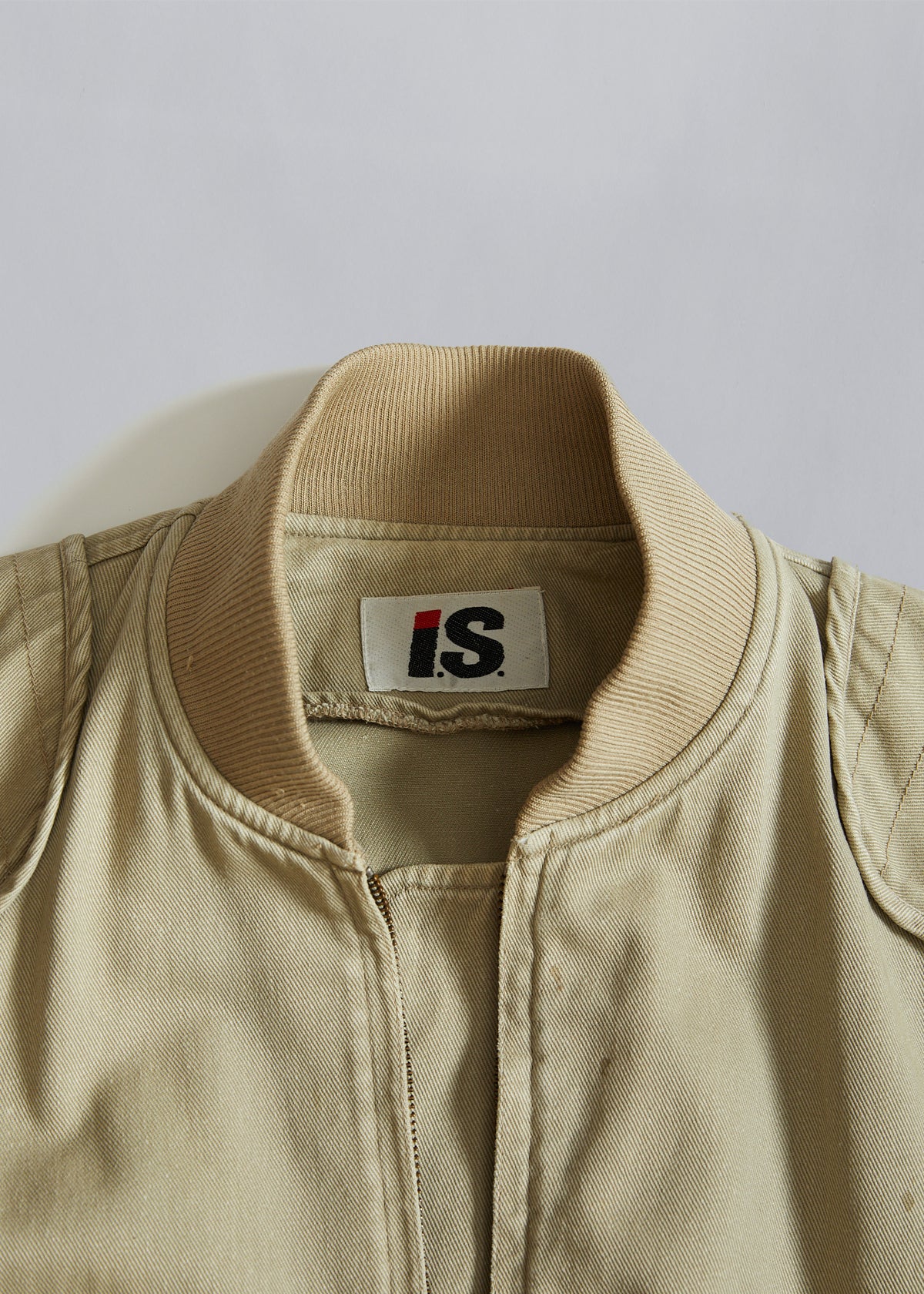 Issey Sport Padded Shoulders Cotton Bomber 1980's - Small