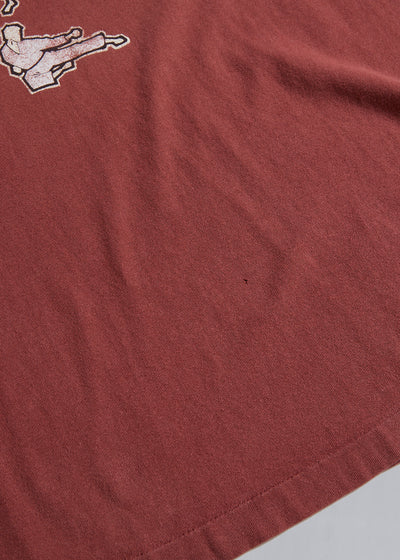 Burgundy Karate Tee 1994 - X-Large