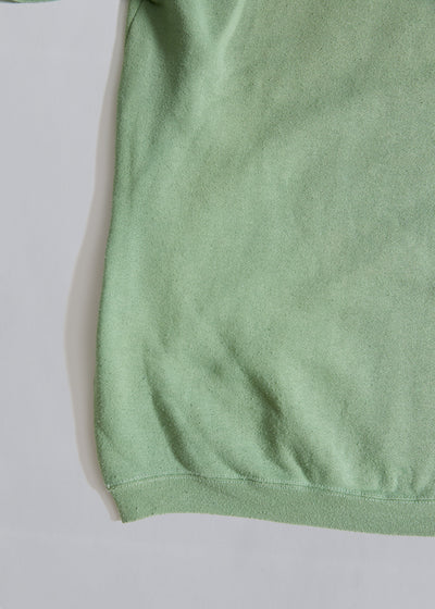 Green Coat Of Arms Logo Crewneck Sweatshirt 1989 - Large