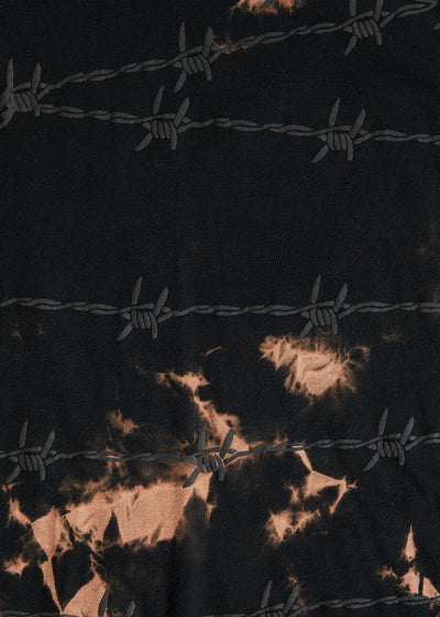 CDG Homme Plus Black Barbed Wire Tee AW2006 - Medium