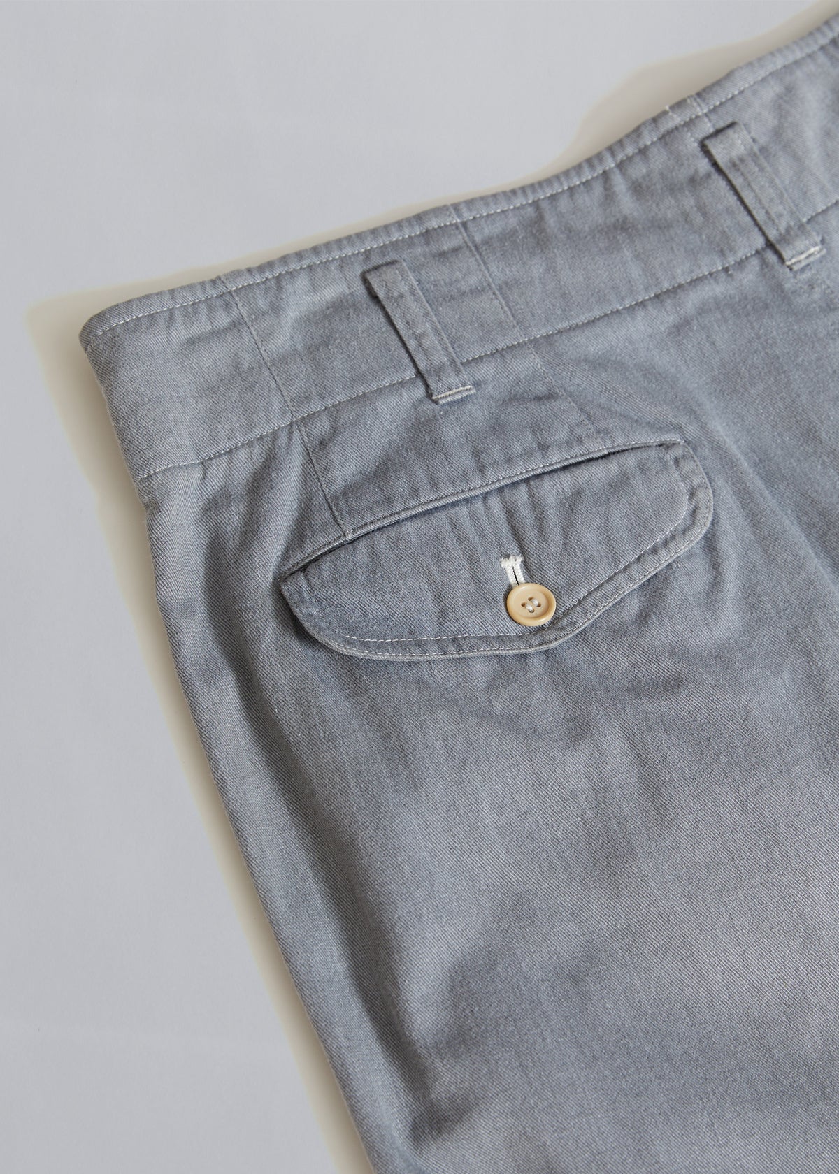 CDG Homme Grey Relaxed Cotton Pants 1990's - Medium