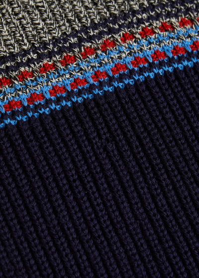 CDG Homme Norwegian Heavy Wool Knit 1980's - Large