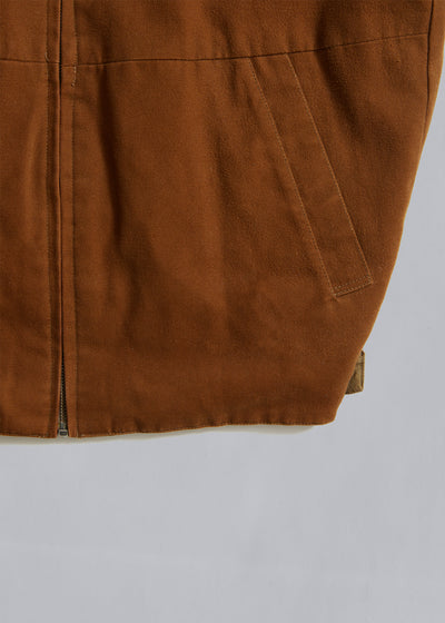 Modulable Mixed Fabrics Work Jacket 1980's - Medium