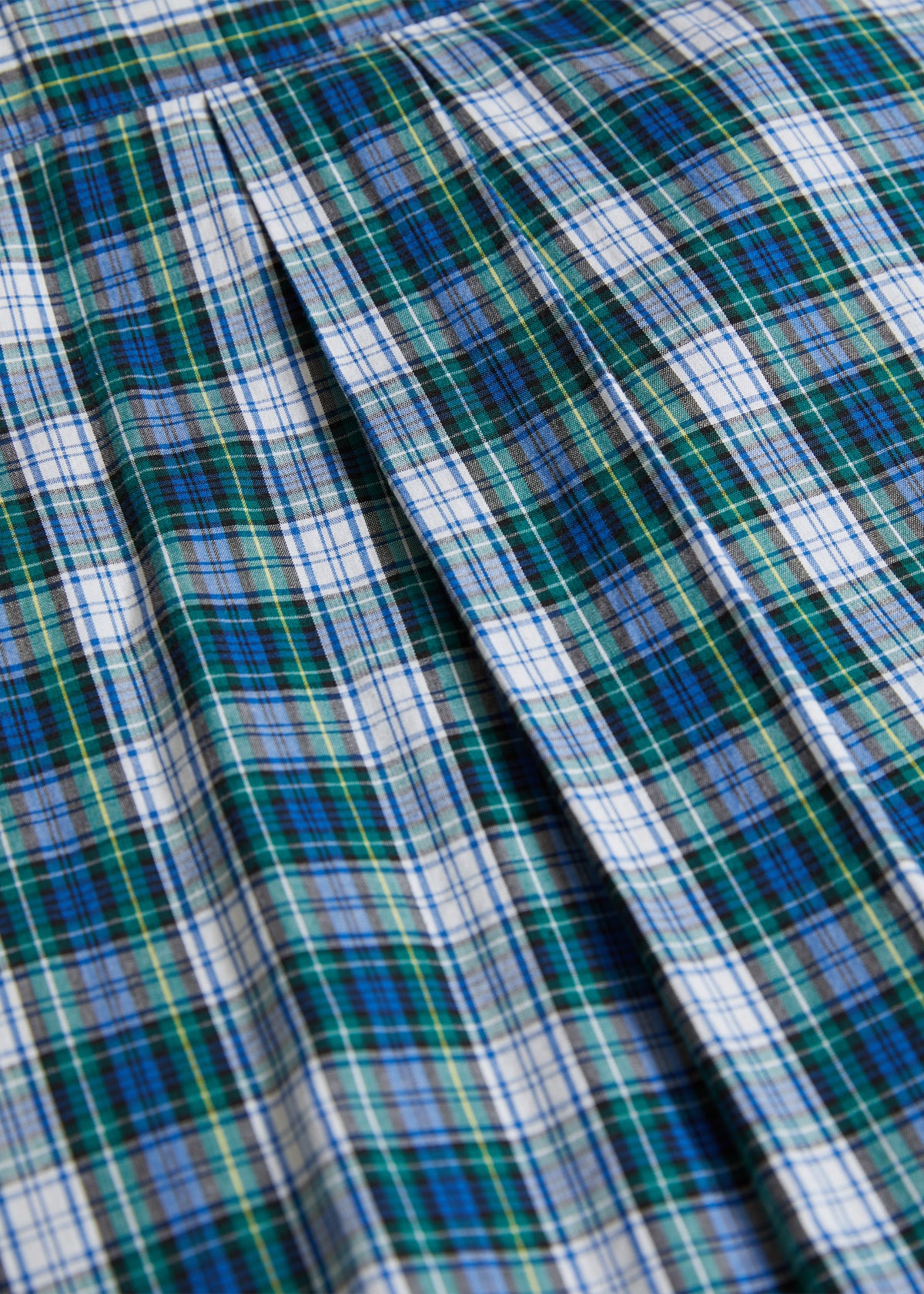 CDG Homme Optical Illusion Line Checkered Shirt 1980's - Large