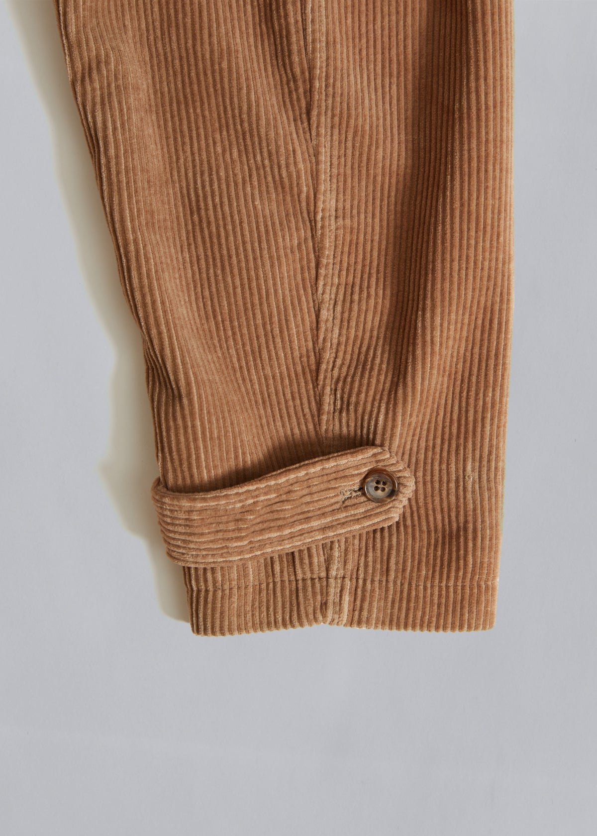 CDG Homme Camel Thick Corduroy Coverall Work Jacket 1991 - Large