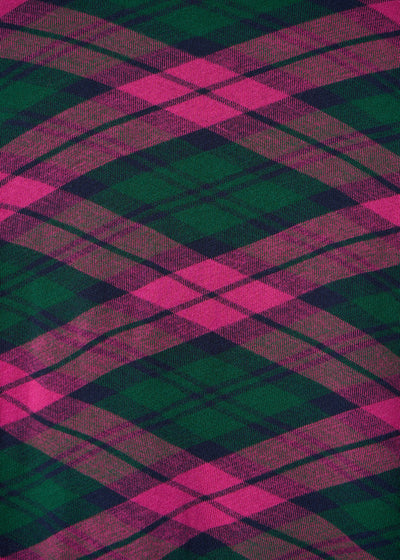 Pink Green Biais Tartan Jumper 2003 - Medium