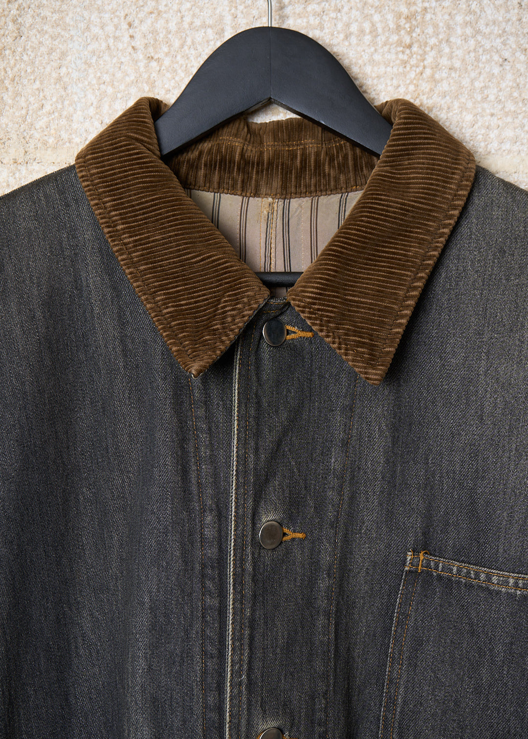 CDG Homme Denim Chore Coat 1980's - Medium – The Archivist Store