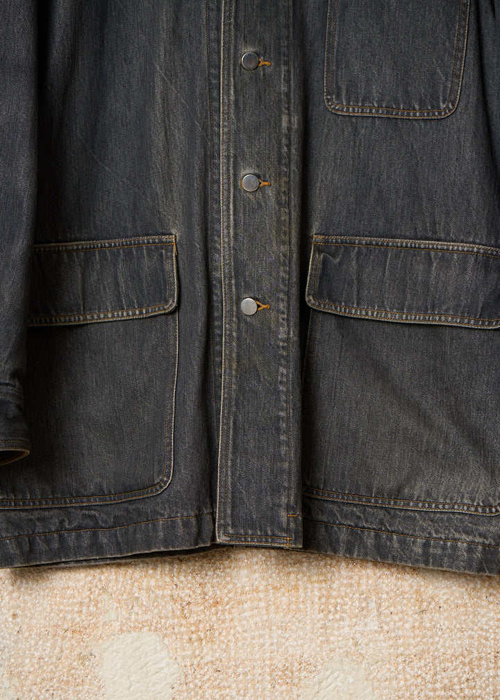 CDG Homme Denim Chore Coat 1980's - Medium – The Archivist Store