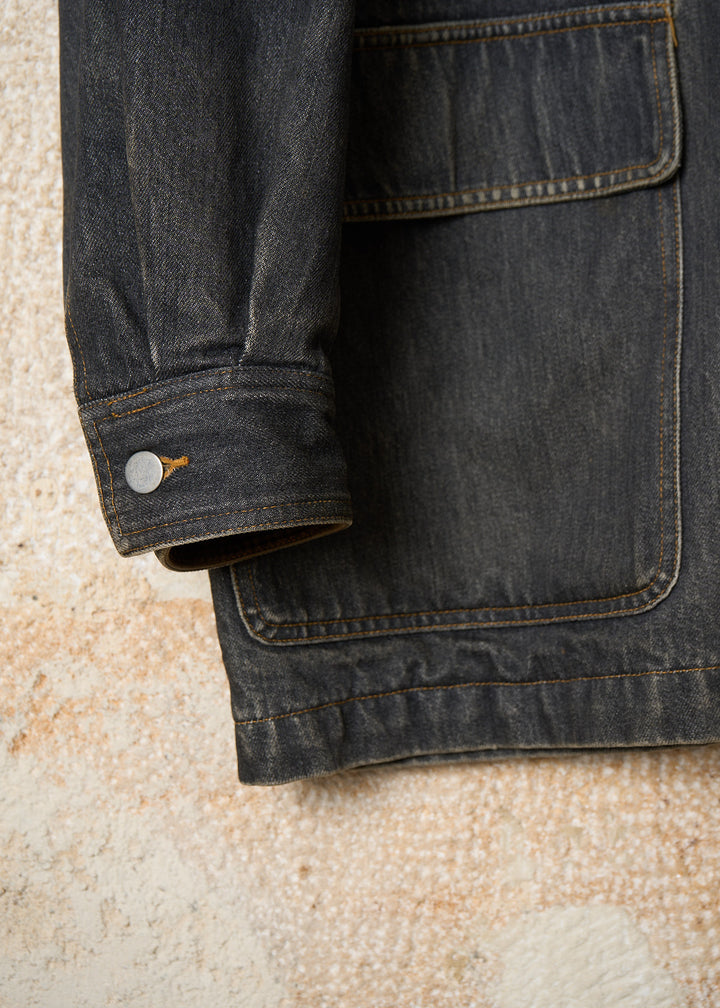 CDG Homme Denim Chore Coat 1980's - Medium – The Archivist Store