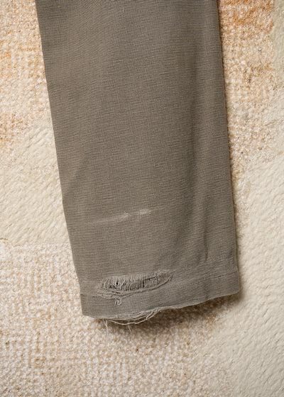 Martin Margiela Beige Soft Cotton Canvas MCQueen Pants SS1999 - 46IT