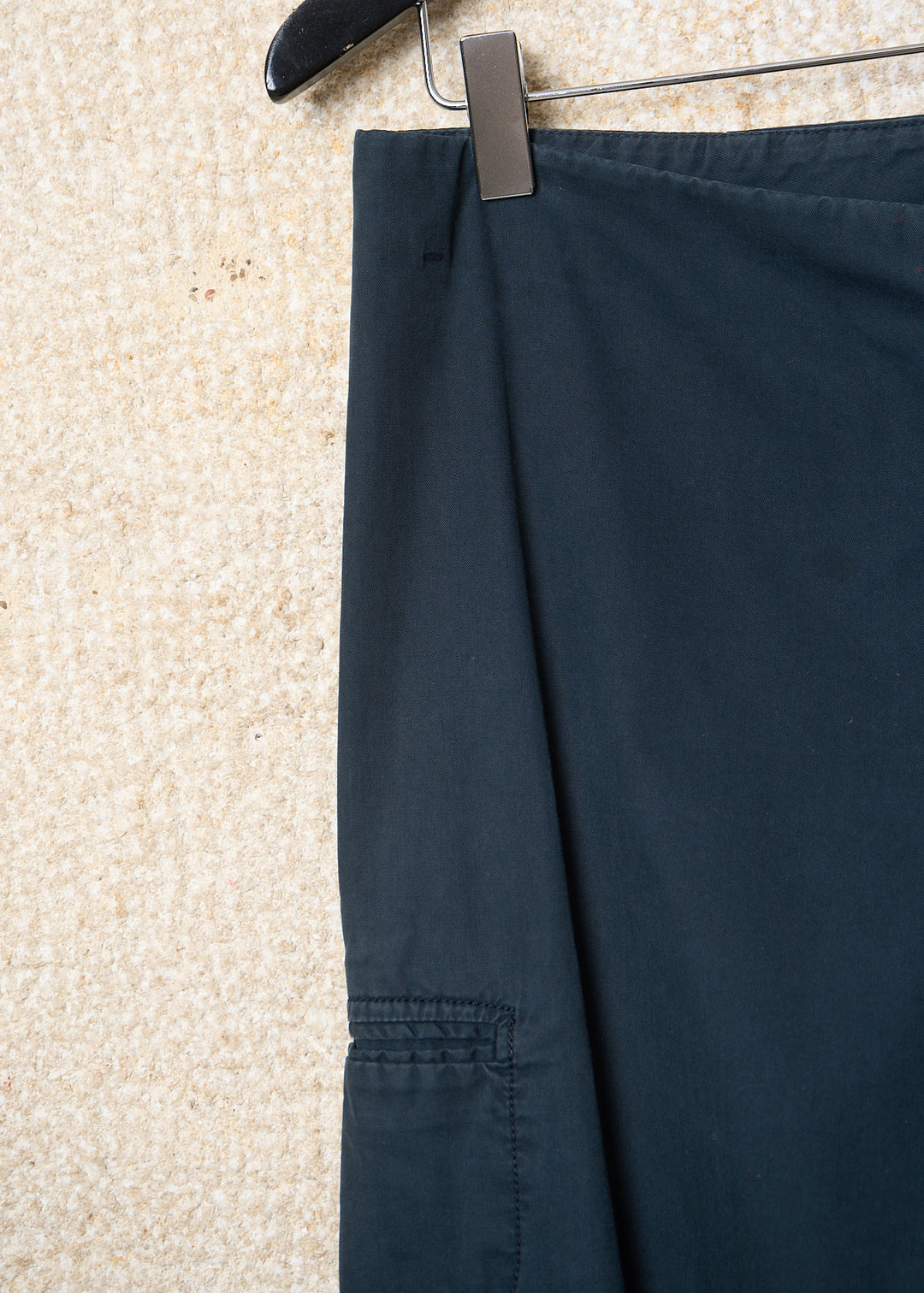 Martin Margiela Navy MCQueen Light Cotton Pants SS2001