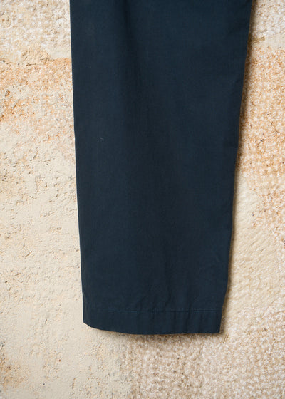 Martin Margiela Navy MCQueen Light Cotton Pants SS2001 - 48IT