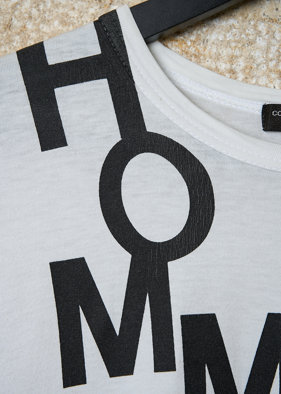 【CdG HOMME PLUS】2000s Half Jip T-Shirt CdG Homme Plus T-Shirt Grey Multi | SOMEWHERE®