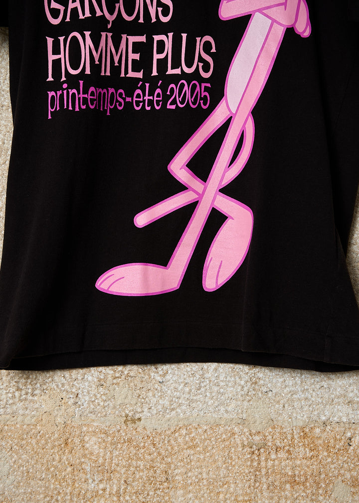 2004 CDG × PINK PANTHER T-shirts CDG HOMME PLUS WHITE PINK PANTHER TEE 2005 - Medium – The