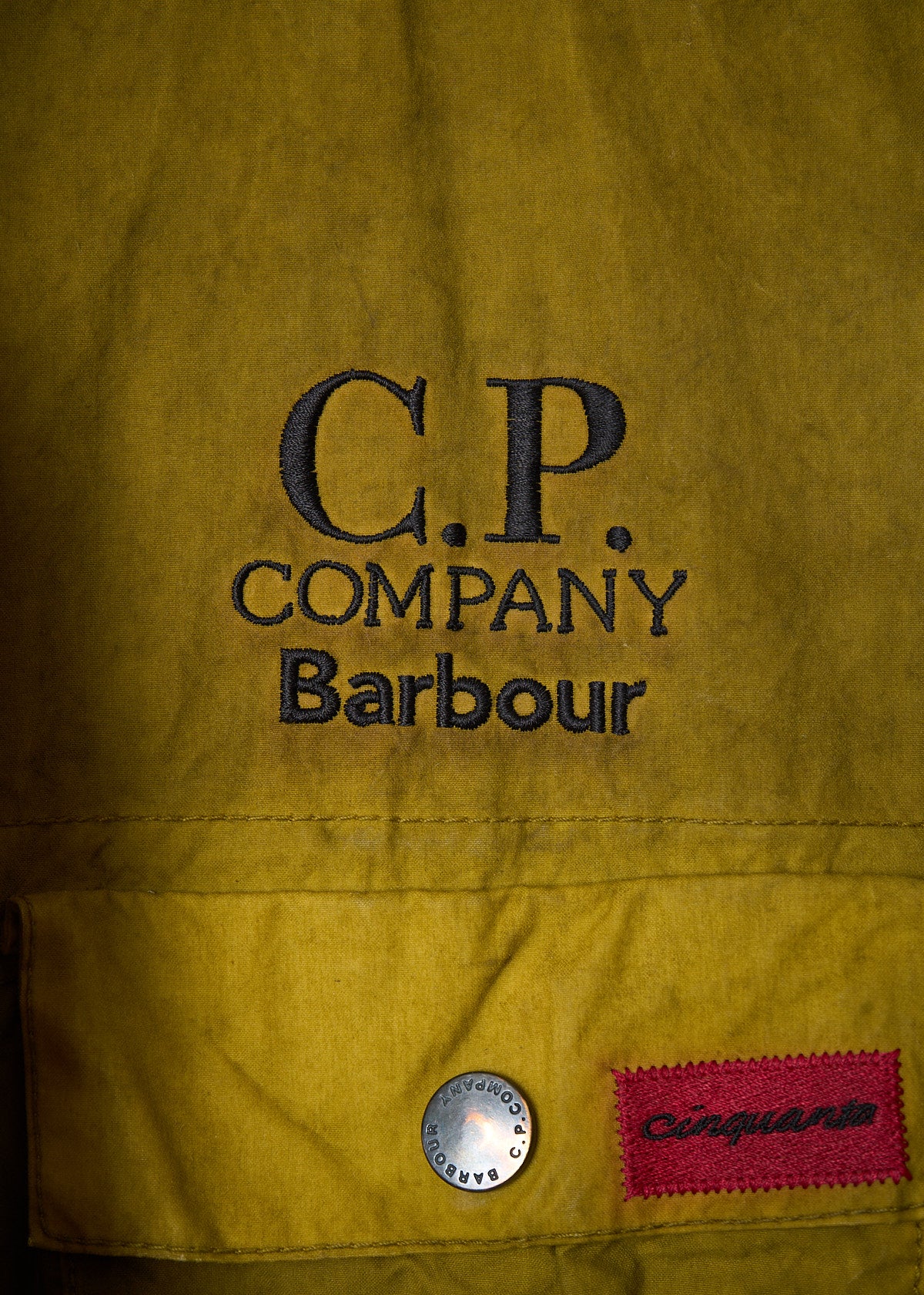 C.P. Company/Barbour 50th Anniversary Dyed Mille Miglia Jacket AW2021 - Medium