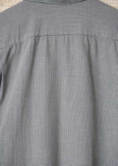 CDG HOMME HOUNDTOOTH SLEEVES BANDS SHIRT 1990's - Large