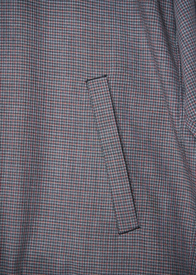 HOMME MINI CHECK SUMMER WOOL ZIP JACKET 1994 - LARGE