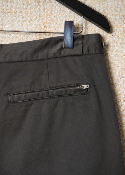 GREY COTTON SUSPENDERS BUTTONS PANTS SS2004 - 48IT