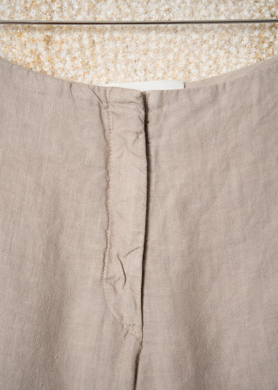 NATURAL LINEN LOW RISE PANTS SS2003 - 46IT