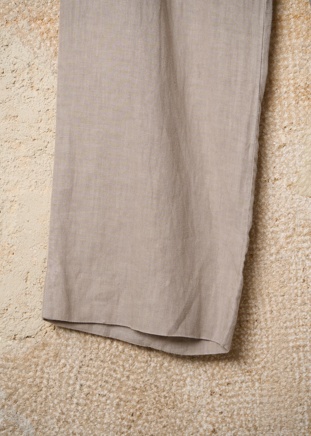 NATURAL LINEN LOW RISE PANTS SS2003 - 46IT