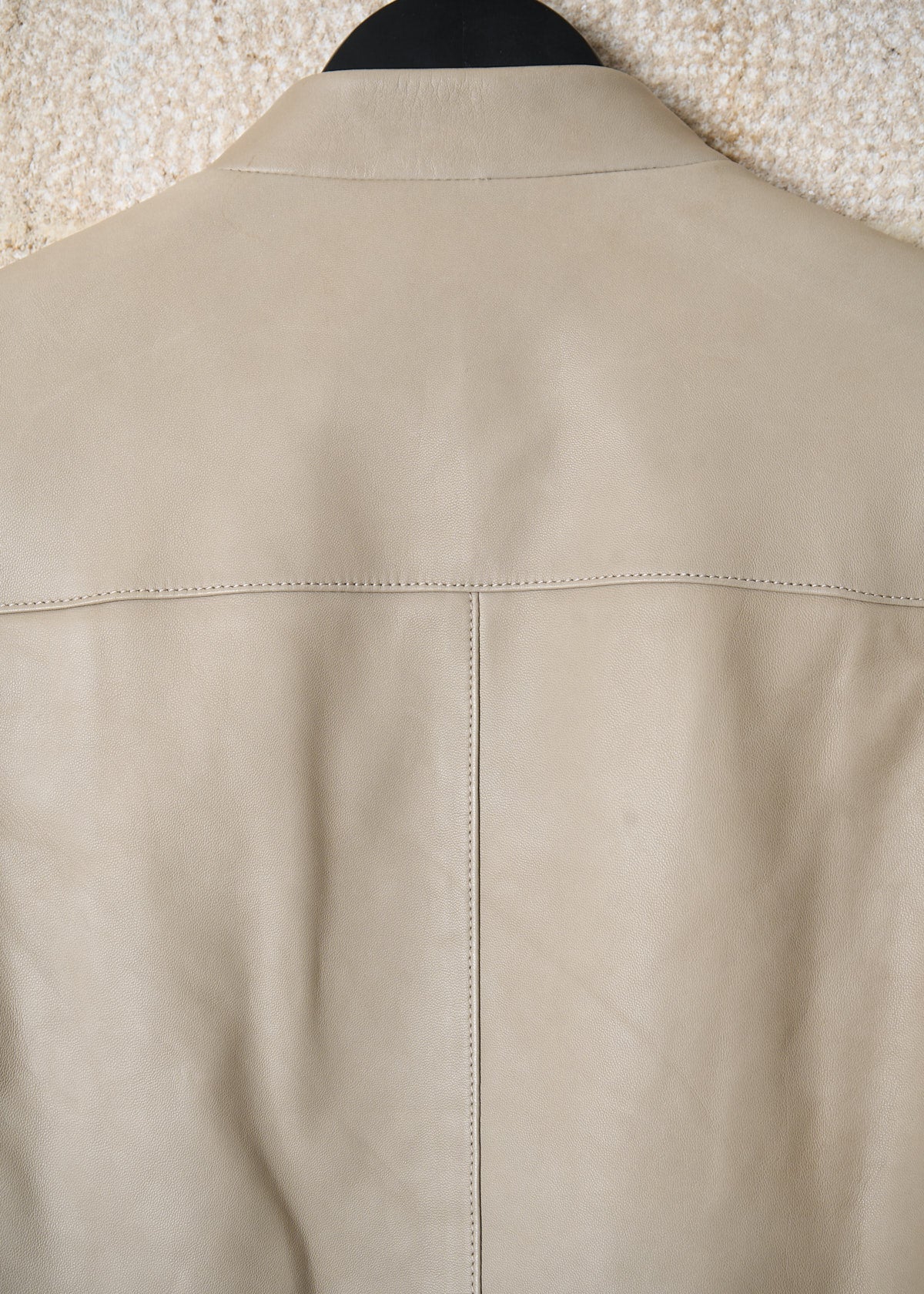 BEIGE PADDED RIDER JACKET SS2011 - 46IT