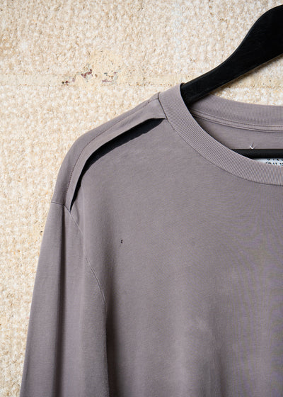 MARTIN GREY MESH SHOULDER LS TEE SS2001 - Medium