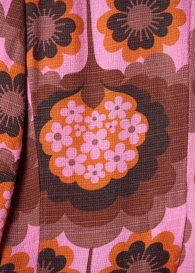 HOMME PLUS PINK PANTHER PSYCHE FLORAL COTTON BLAZER SS2005 - SMALL