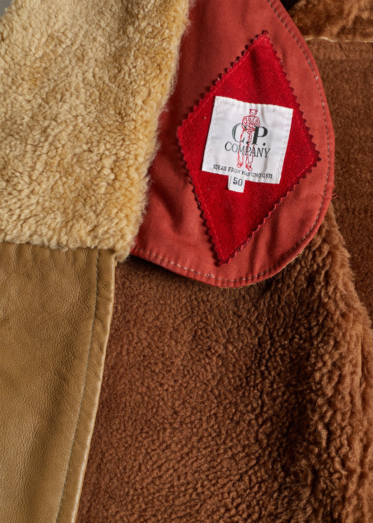 Shearling Collar Blazer AW1983 - 50IT - The Archivist Store