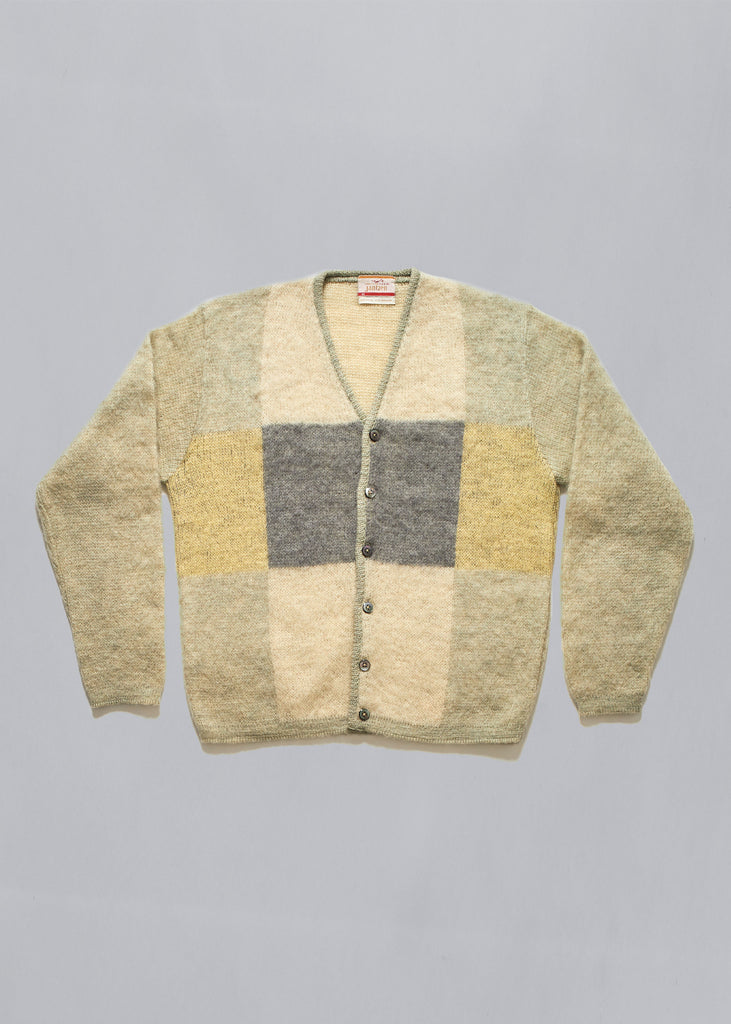 Jantzen Color Block Mohair Cardigan 1960's - Medium – The