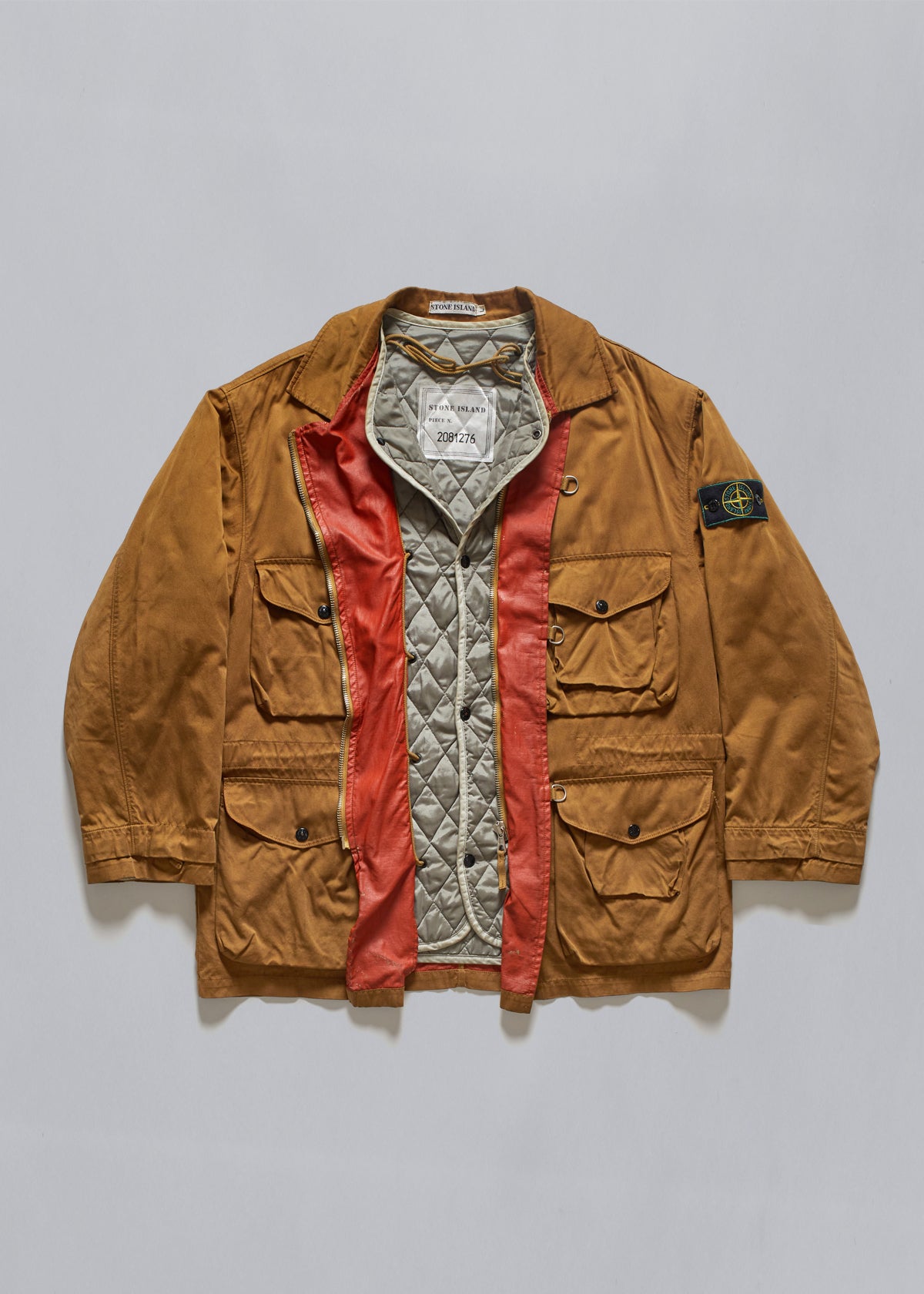 Raso Gommato Coat SS1991 - Large - The Archivist Store