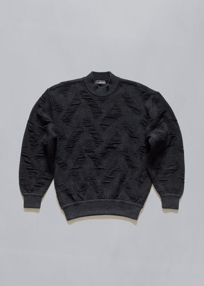 Textured Springy Knit 1980's - Large - The Archivist Store