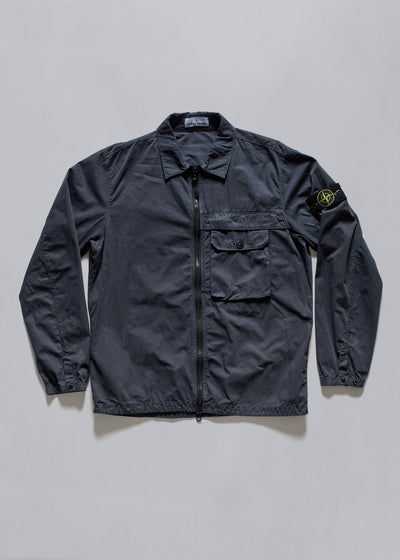 Zip Pocket Garment Dyed Overshirt AW2020 - X-Large - The Archivist Store