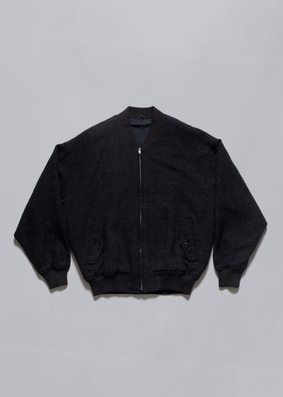 CDGH Herringbone Wool Bomber 1980's - Large - The Archivist Store