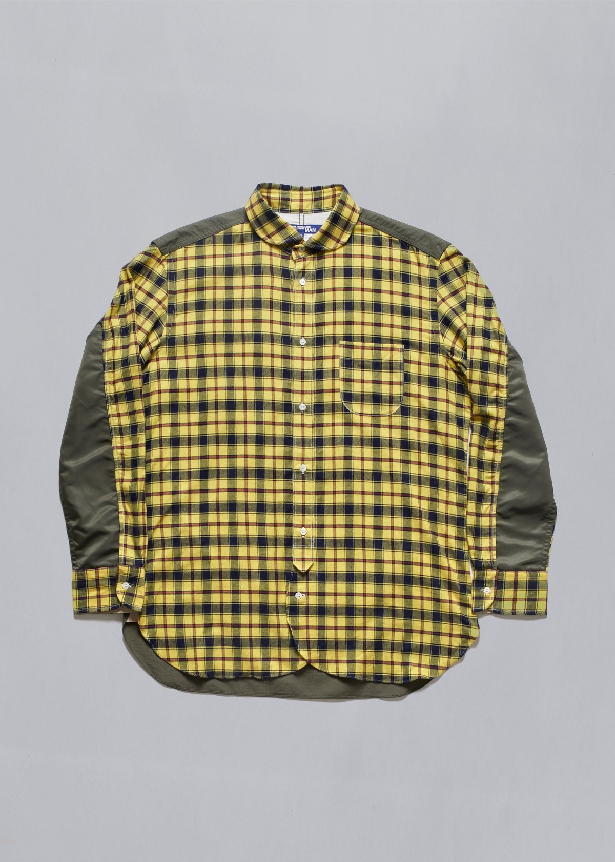 Tartan & Camo Patchwork Overshirt SS2020 - X-Large