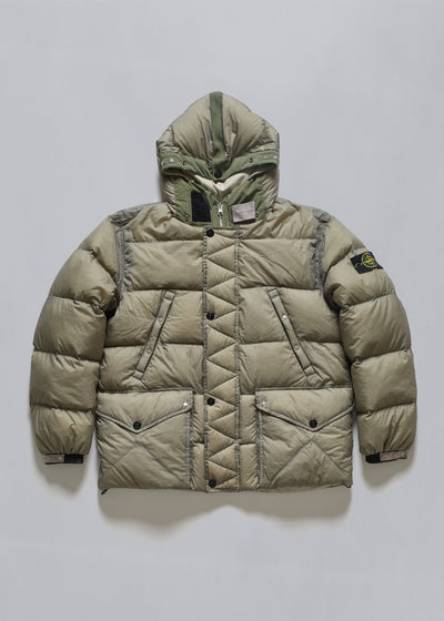 Stone Island Black Reversible Down Jacket