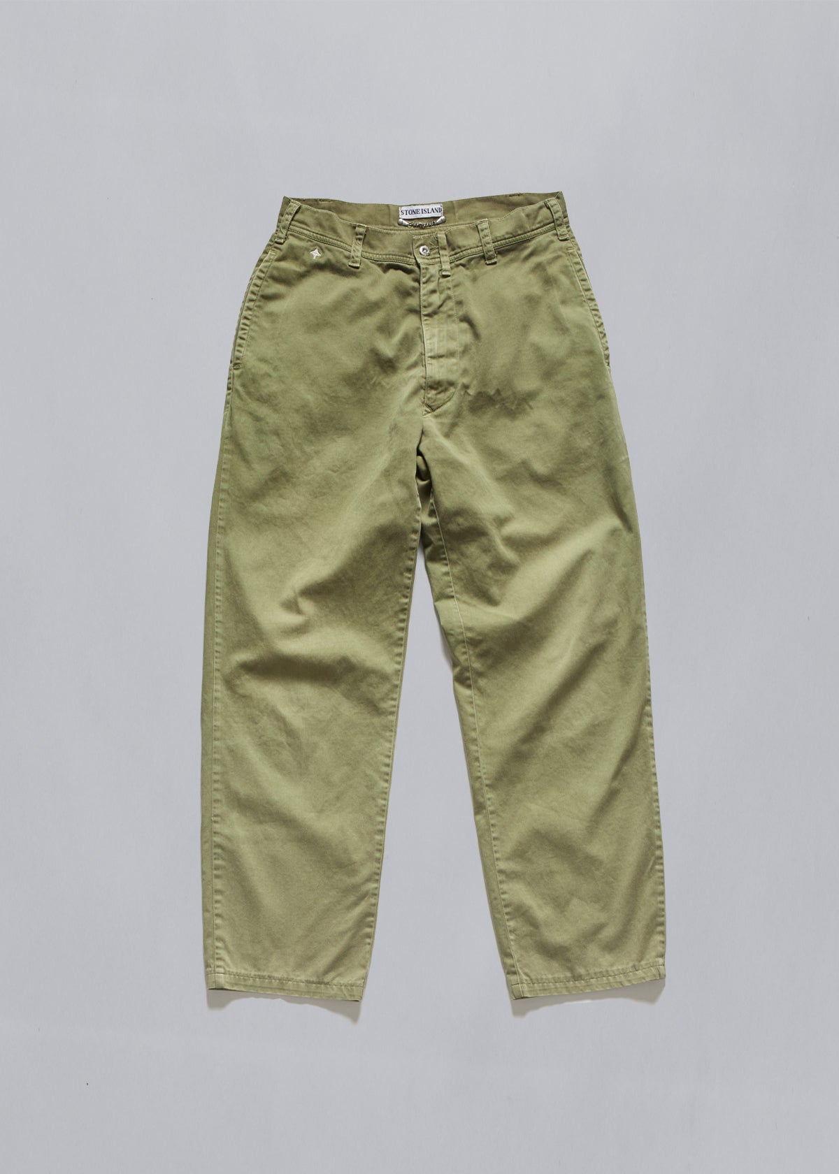 Rubber Logo Cotton Pants 1980s - 27 - The Archivist Store